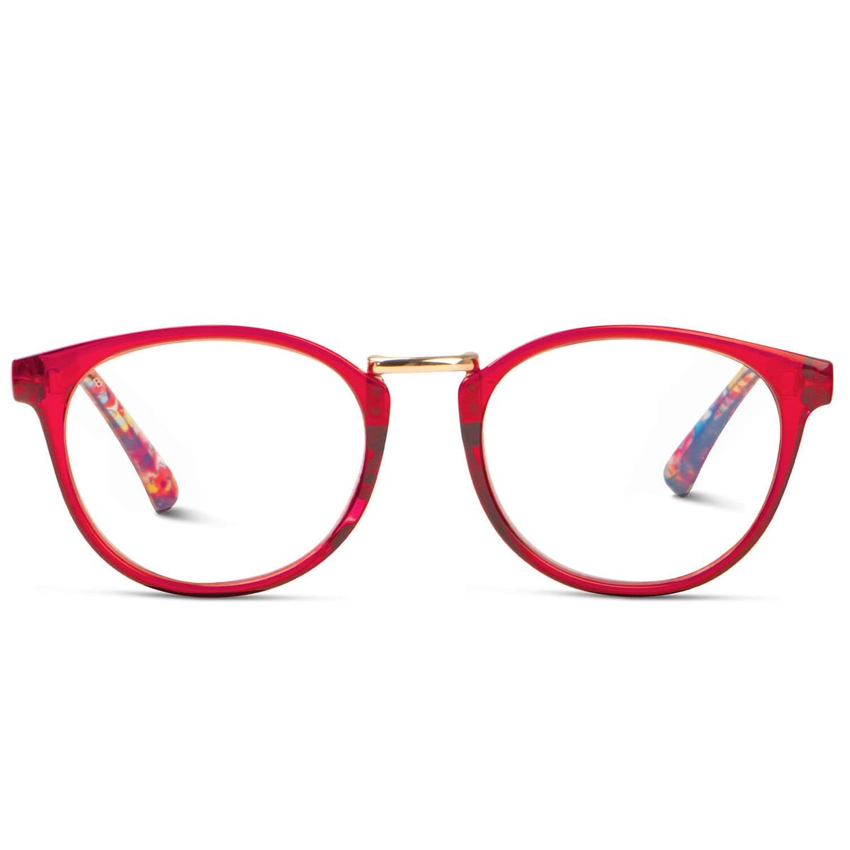 BONOBOSS - Lentes de Lectura Filtro Azul Bonoboss Claude Red Redondos