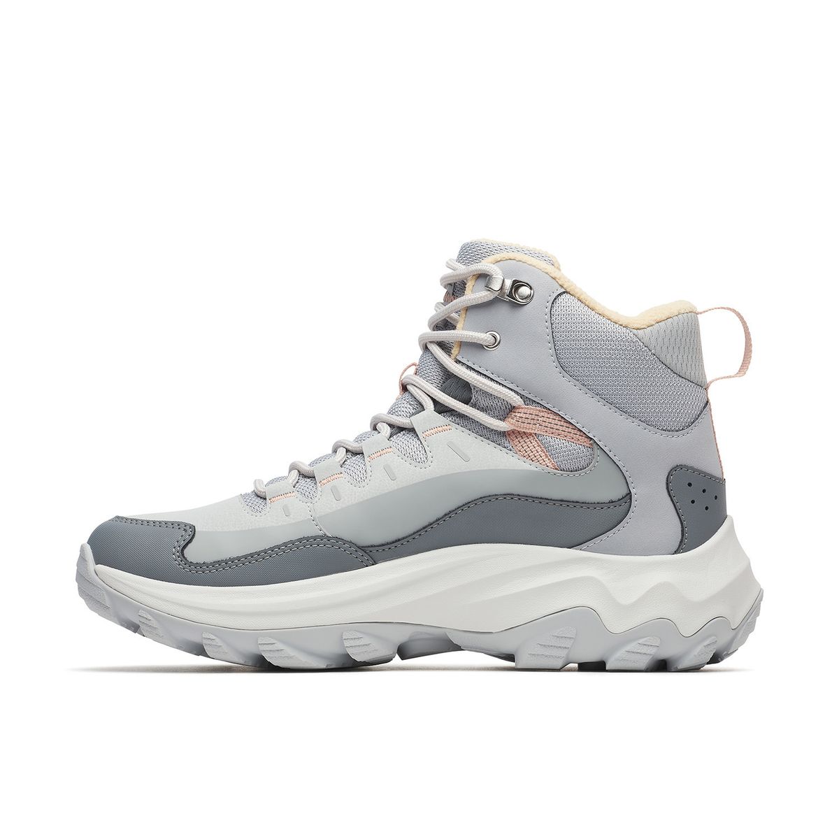 MERRELL - Botin Cuero Mujer Thermo Chill 2 Mid Waterproof Gris MERRELL