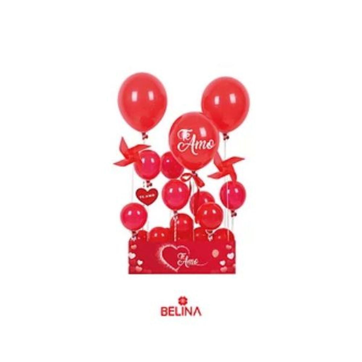 GENERICO - Set de globos te amo