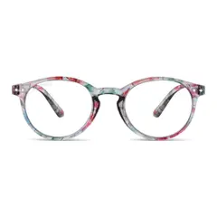 BONOBOSS - Lentes de Lectura Filtro Azul Gordon Island Floral Redondos