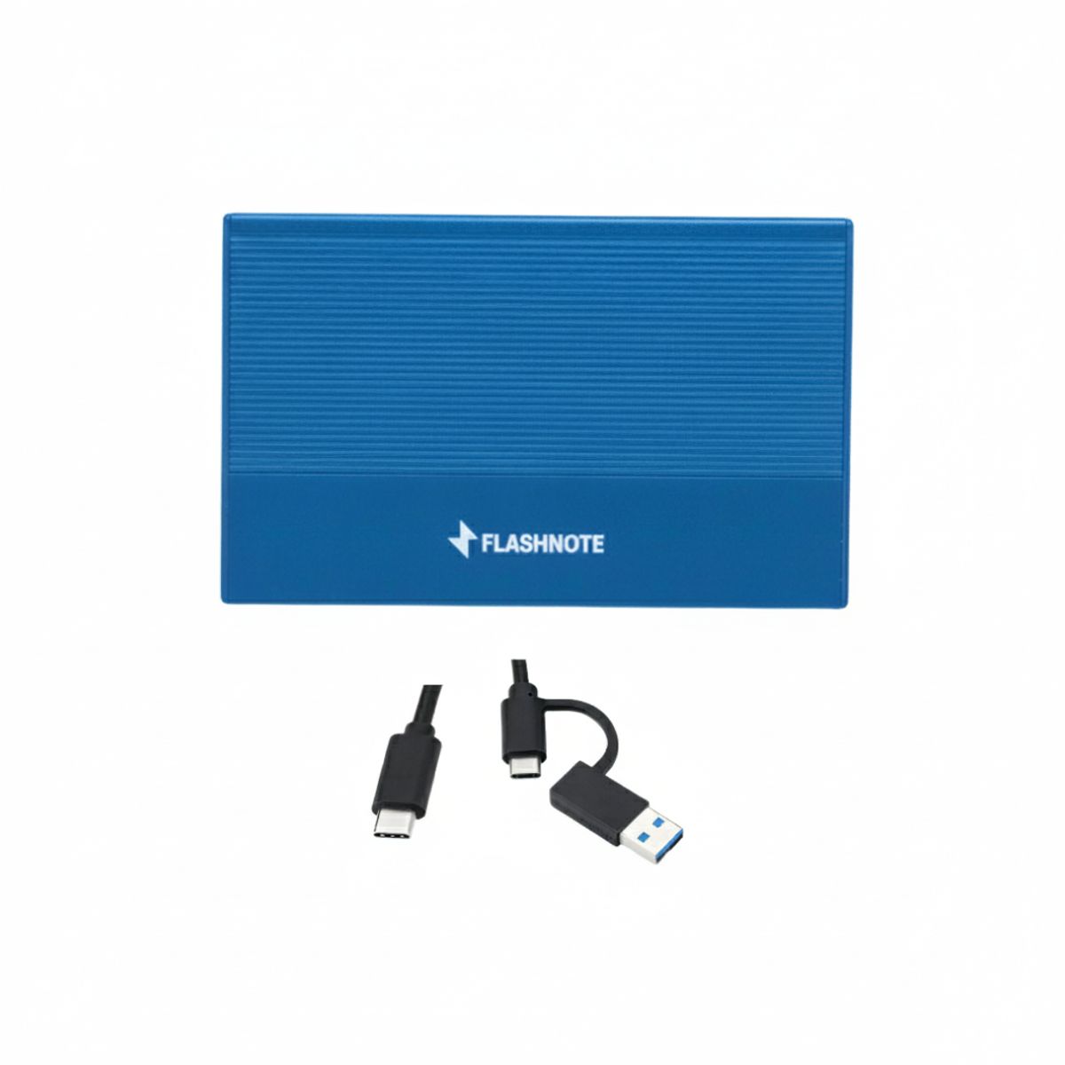 FLASHNOTE - Disco Duro Externo 1tb Flashnote USB 3.1 Tipo C Aluminio HDD Premium