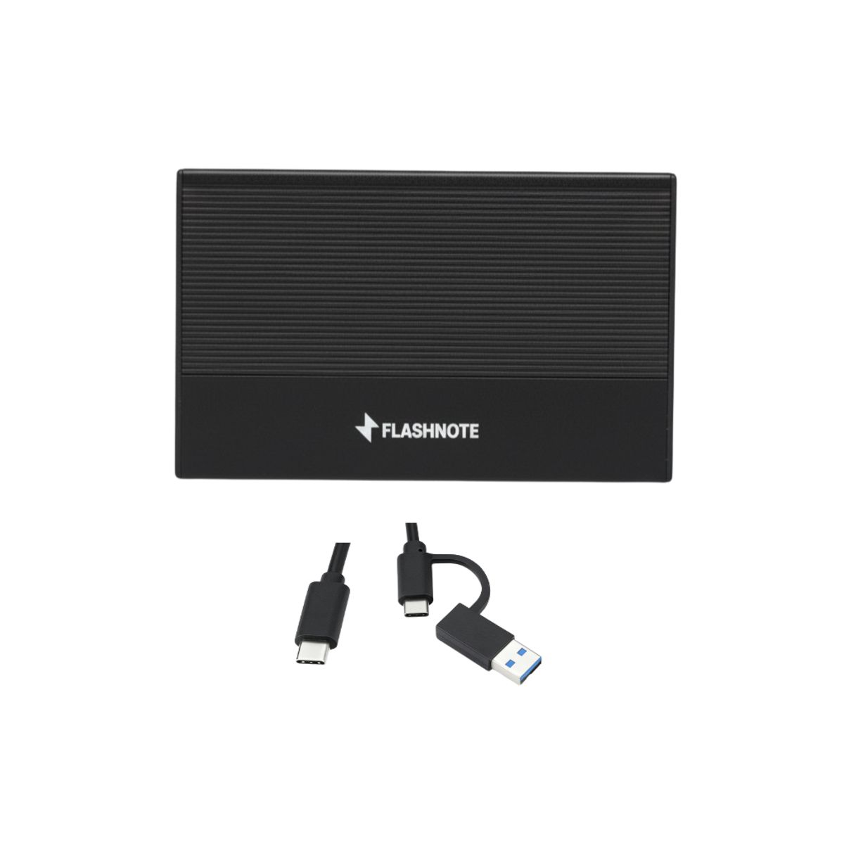 FLASHNOTE - Disco Duro Externo 1tb Flashnote USB 3.1 Tipo C Aluminio HDD Premium