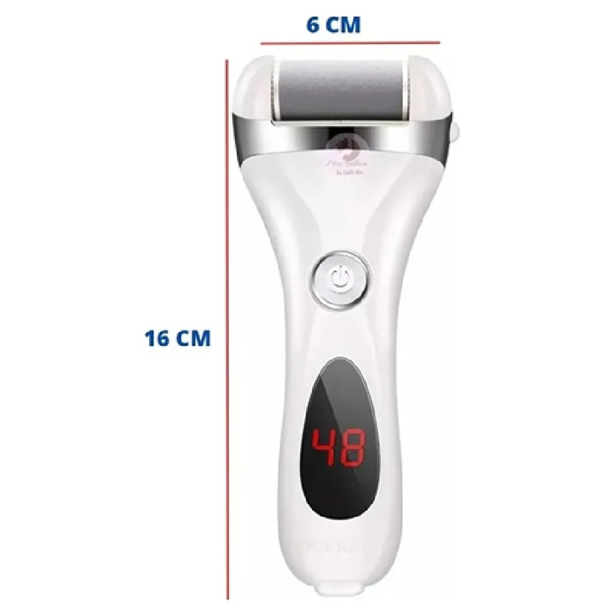 GENERICO - Maquina Exfoliadora Removedor De Callos De Pies Eléctrico color Blanco