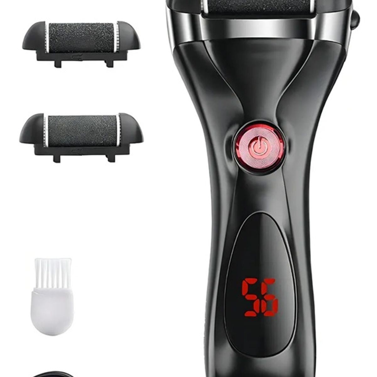 GENERICO - Maquina Exfoliadora Removedor De Callos De Pies Eléctrico color Blanco