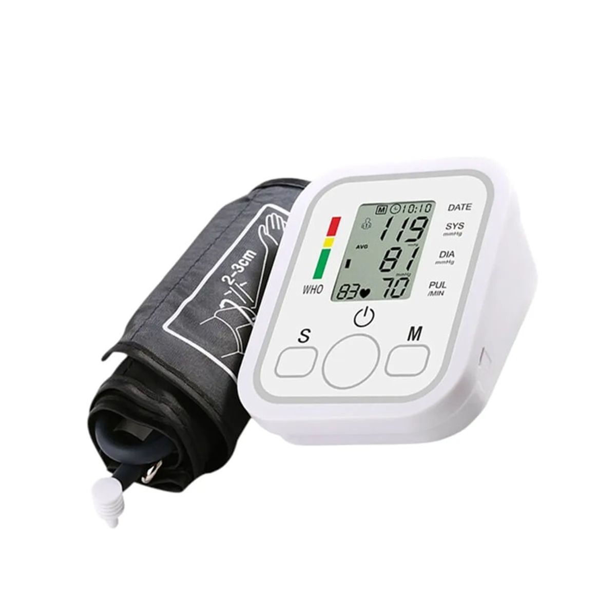 GENERICO - Tensiómetro Medidor Presión Arterial Para Brazo Digital