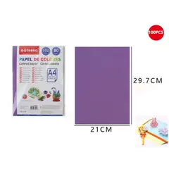 GENERICO - Block Papel de Colores Morado
