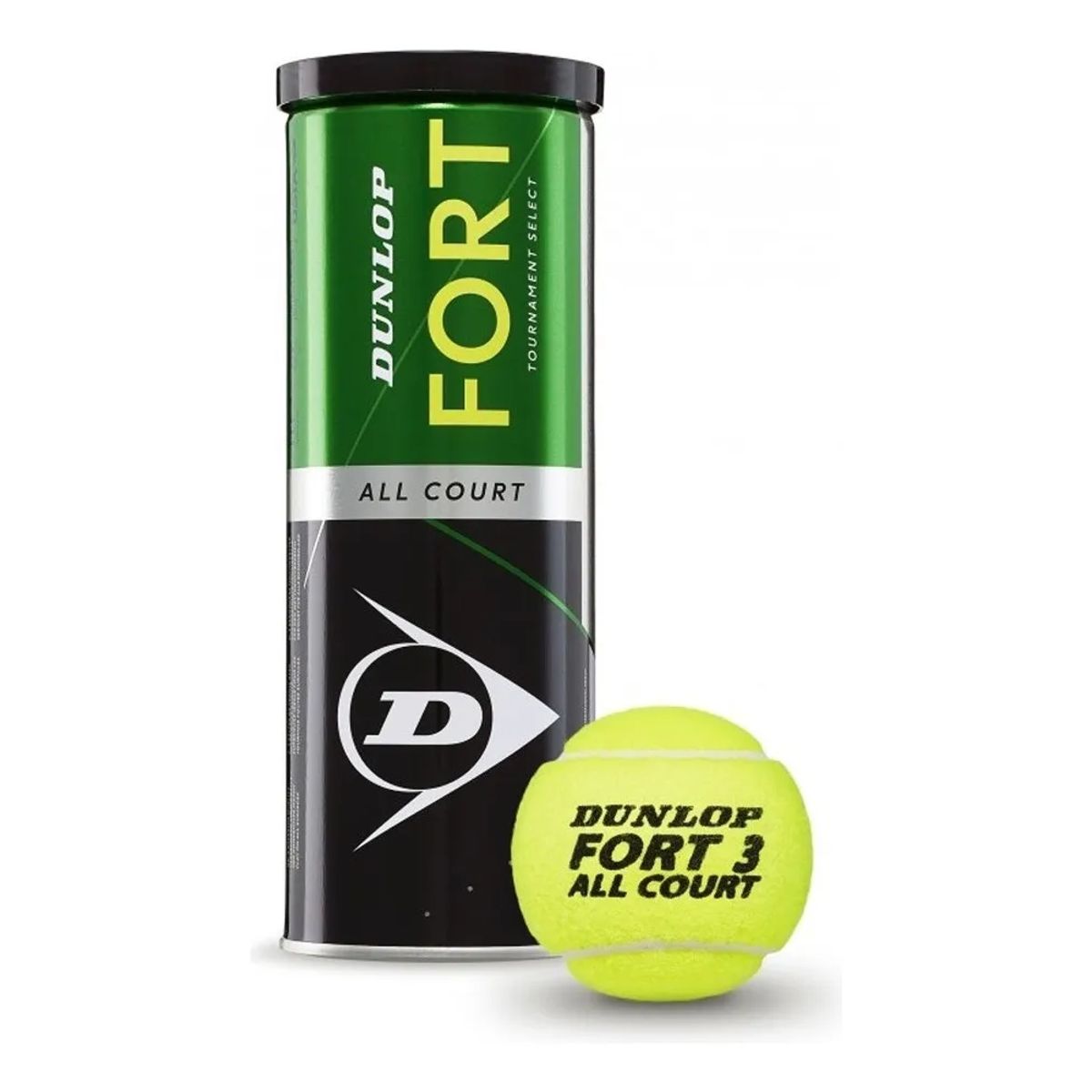 DUNLOP - Pelotas De Tenis Dunlop Fort All Court X3u Presurizadas