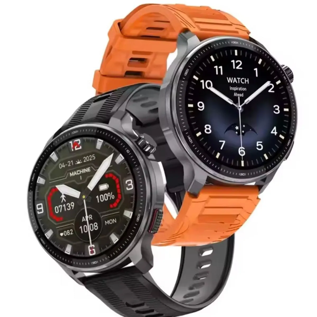 GENETIC - Smartwatch Con GPS Con Bluetooth llamada Pantalla Amoled de 1,43 Pulgada