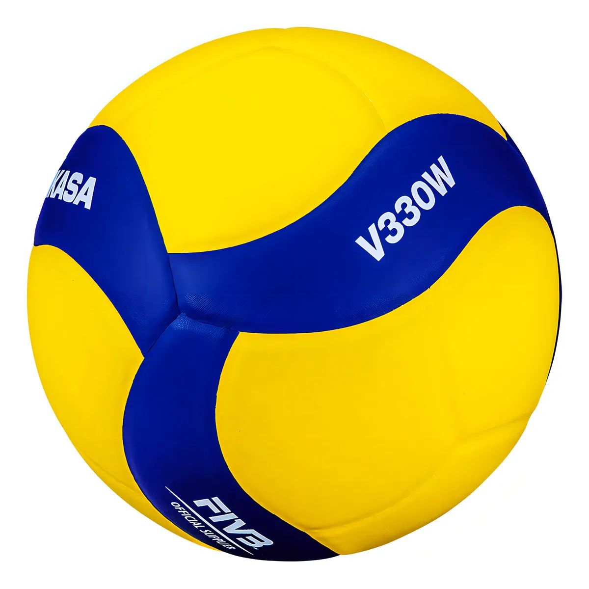MIKASA - Pelota Mikasa Court V330w para voleibol color amarillo y azul