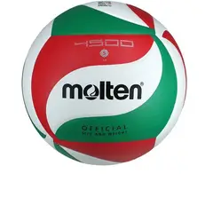 MOLTEN - Balón de voleibol V5M4500 N5 PU laminado tricolor duradero profesional