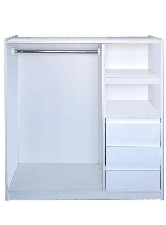 Mini Closet Montessori - Linea Minimal Blanco