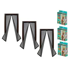 GENERICO - X3 Malla Repelente Anti Mosquitos Para Puerta 100x200 Jardin