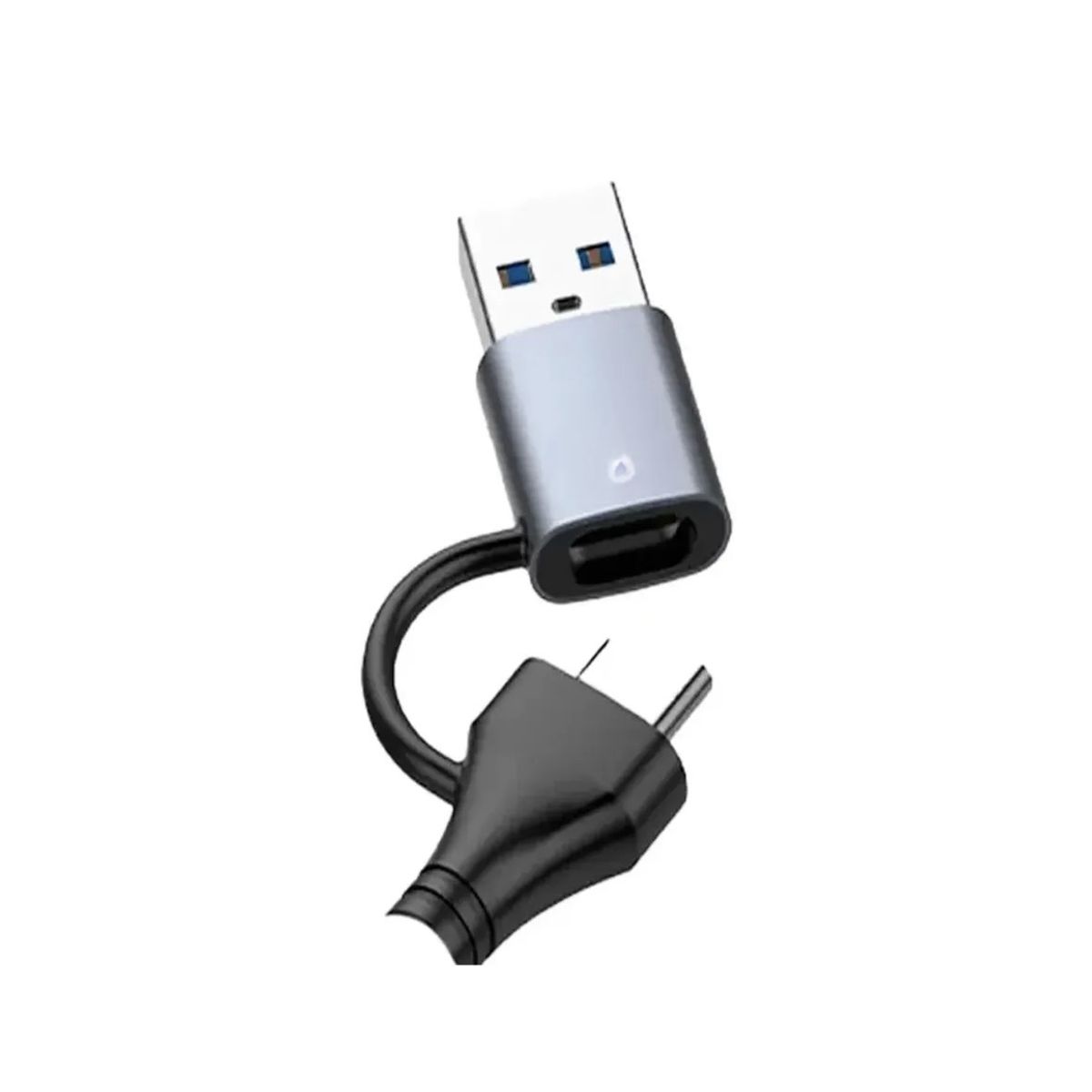 GENERICO - Hub Multipuerto 4 En 2 Adaptador Usb/c 3.0