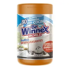 GENERICO - Toallitas Desengrasantes - Cocina - Winnex - 80 Uds.