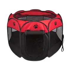 GENERICO - Corral Plegable Para Mascotas Perros Gatos Conejos M