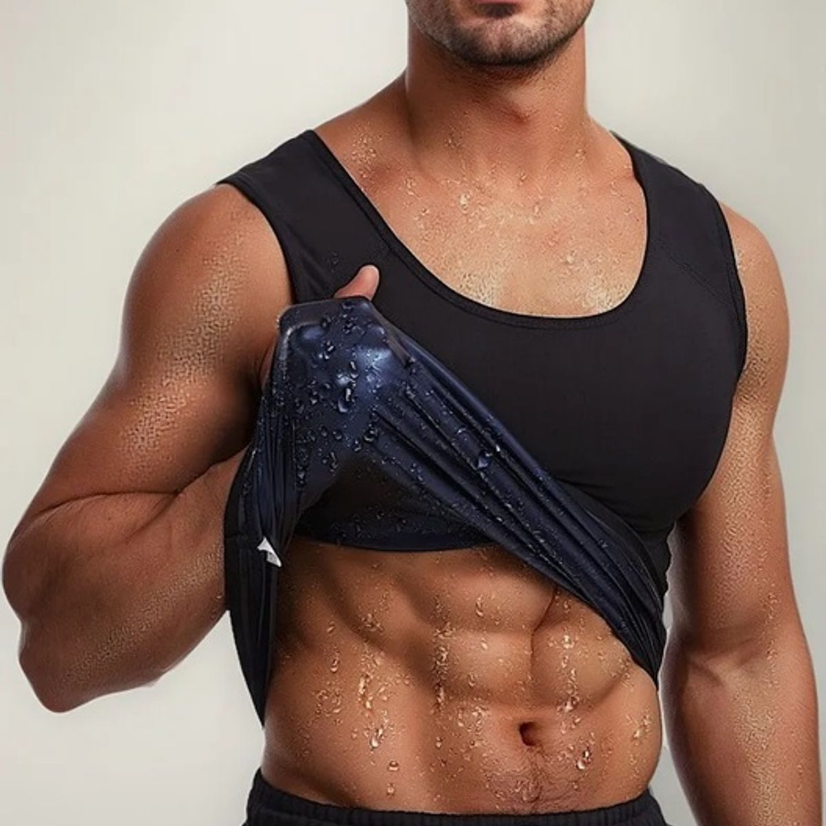 GENERICO - Polera Reductora Sweat Shaper con Compresión y Efecto Sauna SM