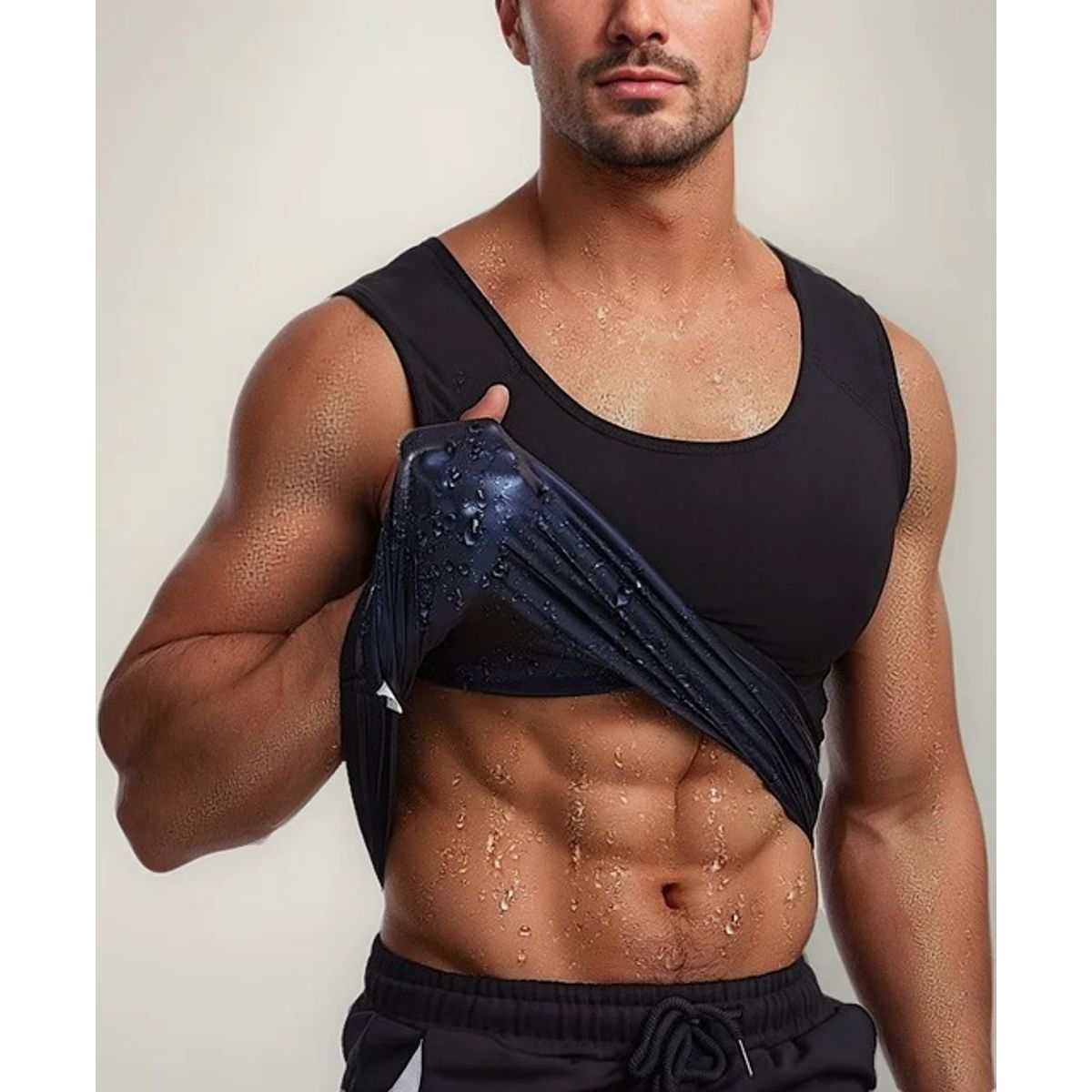 GENERICO - Polera Reductora Sweat Shaper con Compresión y Efecto Sauna SM