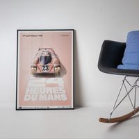 Cuadro Auto Porsche 917/20 - 1971 Pink Pig 24 Horas Le Mans