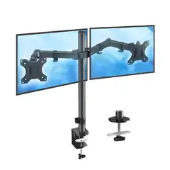 GENERICO - Soporte De Mesa Monitor Doble 13 A 32