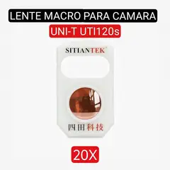 GENERICO - Lente macro aumento de 20X para cámara termográfica UNI-T UTI120s