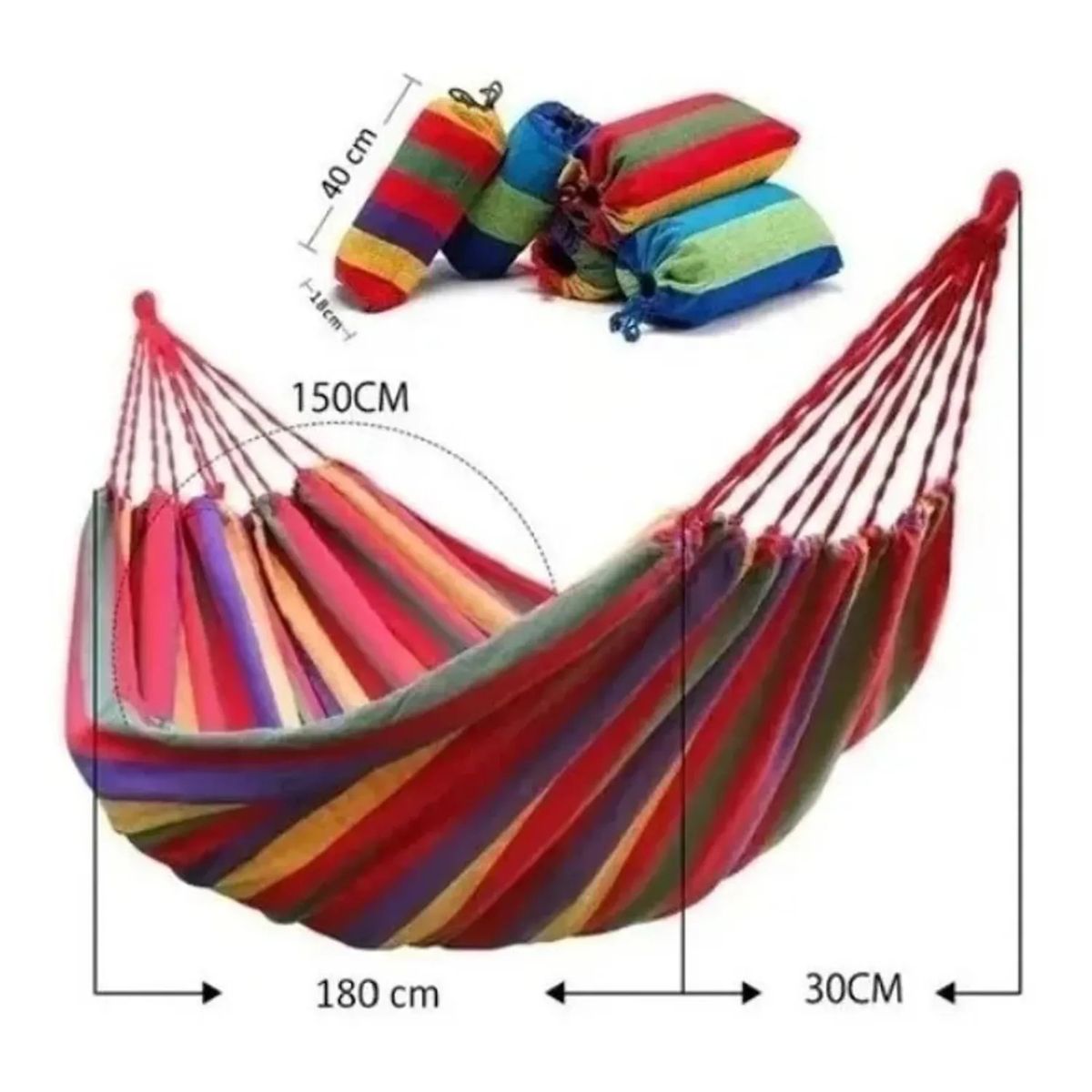 MOVI - Hamaca 2 plazas disfruta al aire libre