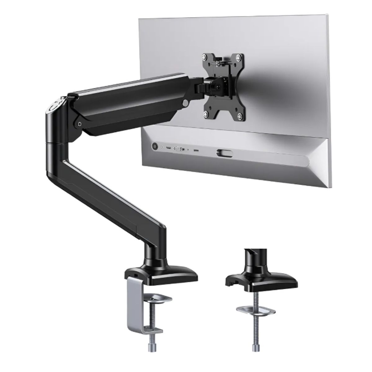 GENERICO - Soporte Monitor Escritorio 17 -32'' Brazo Articulado Negro