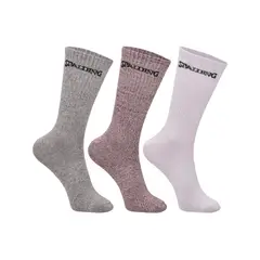 SPALDING - CALCETINES TRIPACK MEDIOS MIXED 28-34 PRBD