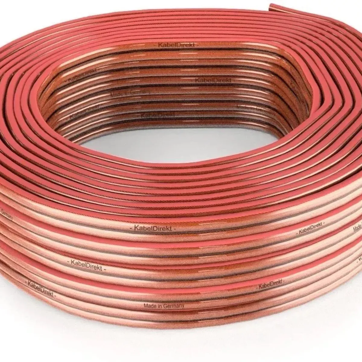 GENERICO - Cable Audio alta fidelidad 14 Awg 100% cobre Ofc Hecho en alemania 5 mtrs