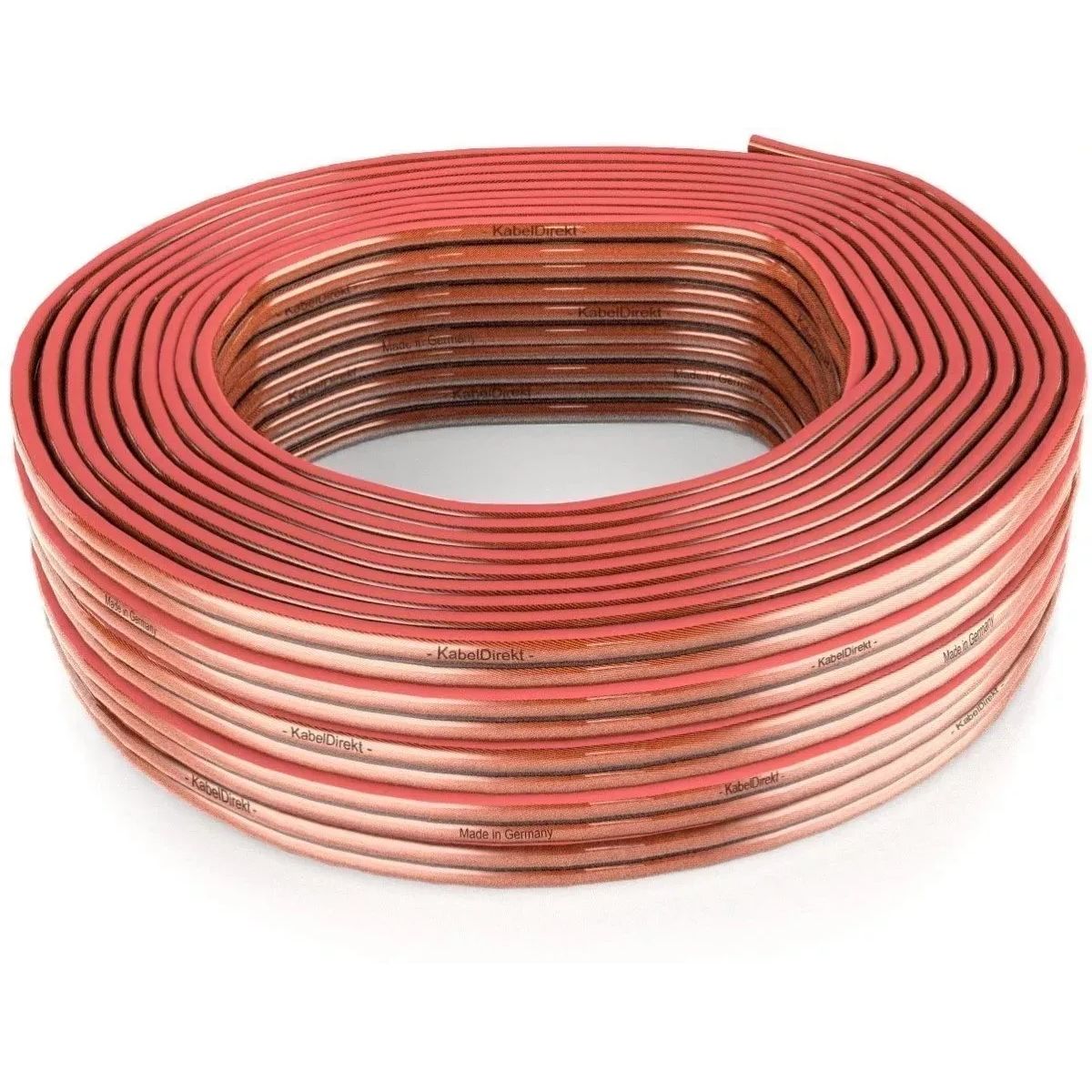 GENERICO - Cable Audio alta fidelidad 14 Awg 100% cobre Ofc Hecho en alemania 5 mtrs