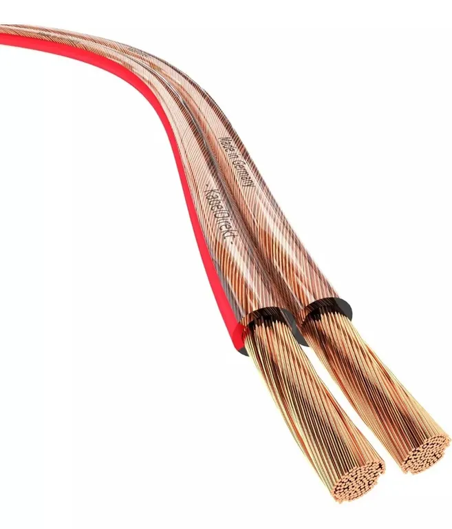 GENERICO Cable Audio alta fidelidad 14 Awg 100% cobre Ofc Hecho en alemania 15 mtrs
