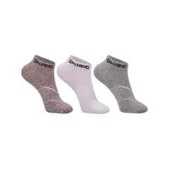 SPALDING - CALCETINES TRIPACK CORTOS MIXED 35-39 PR-B-C