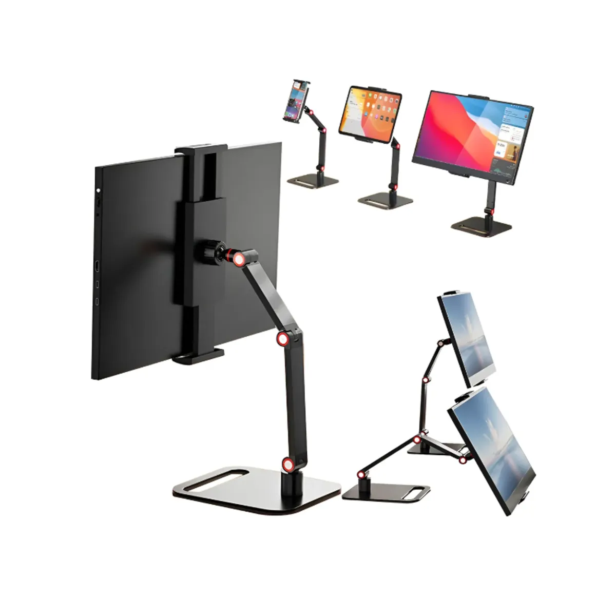 GENERICO - 17.3 Soporte Para Monitor Portátil,soporte De Base Extraíble