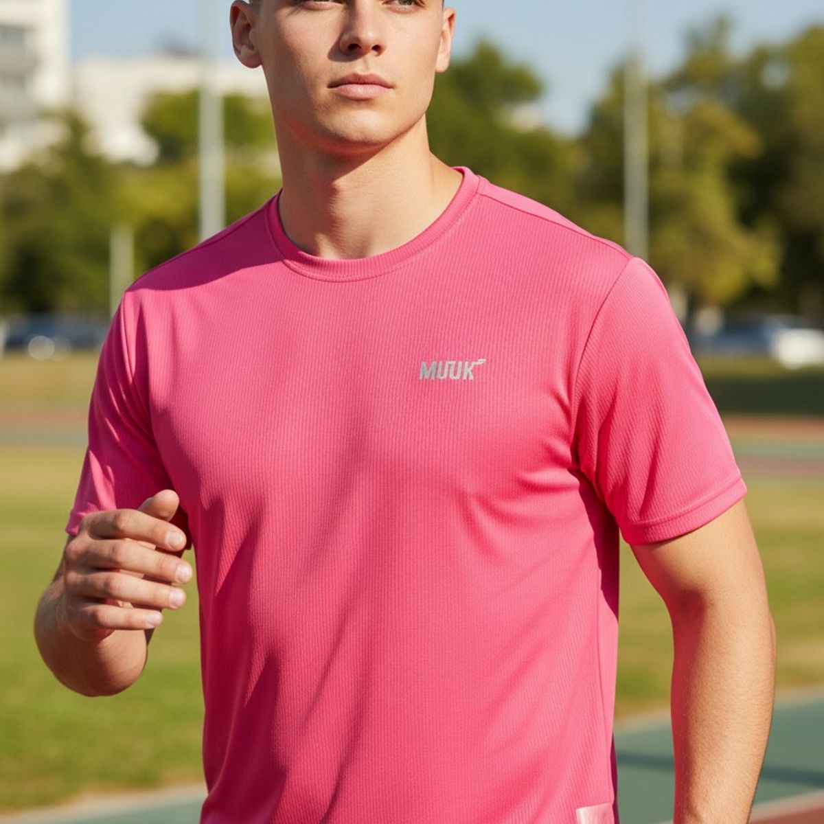 MUUK - POLERA MUUK MULTI SPORT ROSADO