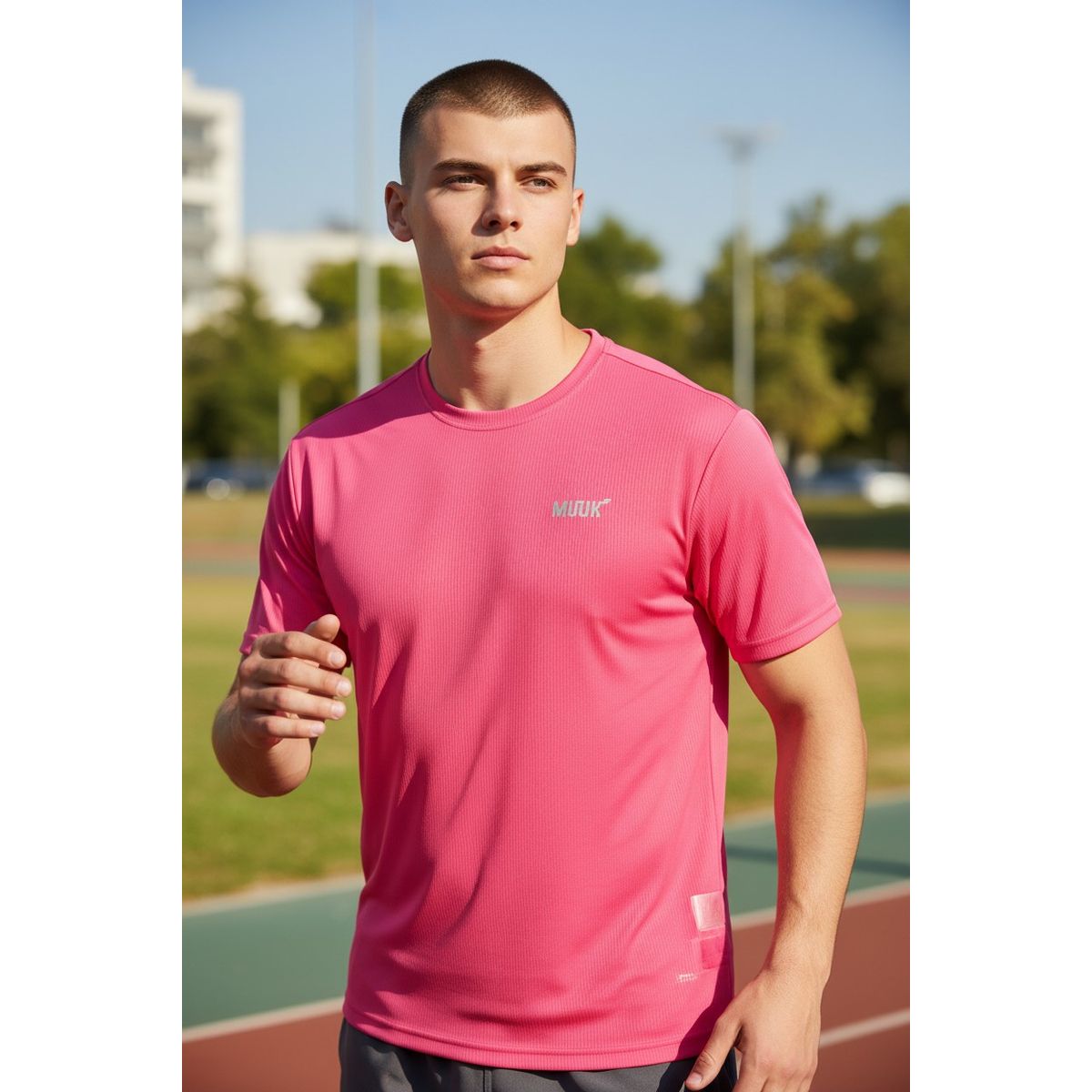 MUUK - POLERA MUUK MULTI SPORT ROSADO