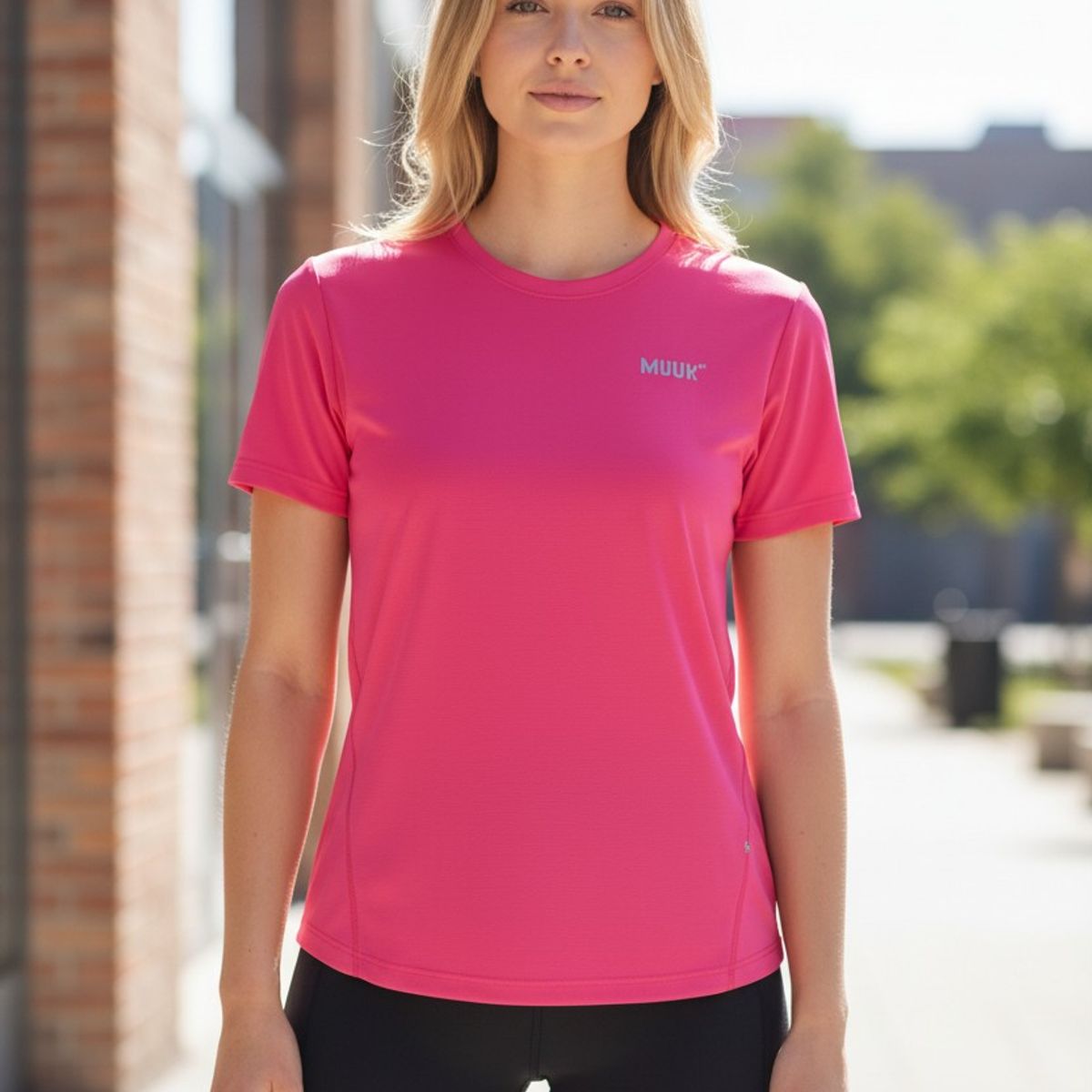 MUUK - POLERA MUUK MULTI SPORT ROSADO