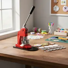 VERCI - Maquina De Chapitas + Matriz 58 Mm + Chapitas