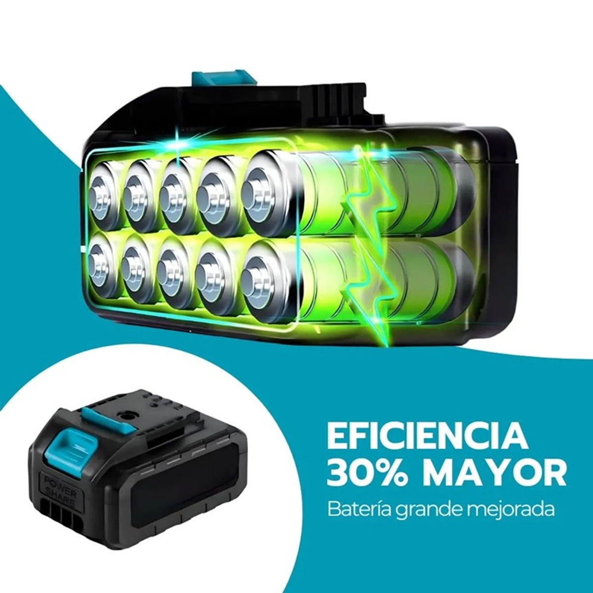 GENERICO - Batería Recargable 48v 1500mah Ion Litio Para Herramientas