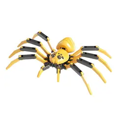 DANWEILE - Modelo de araña DIY con articulaciones Amarillo