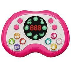 DANWEILE - Quick Push Consola de juegos para niños Fruit pattern Rosa
