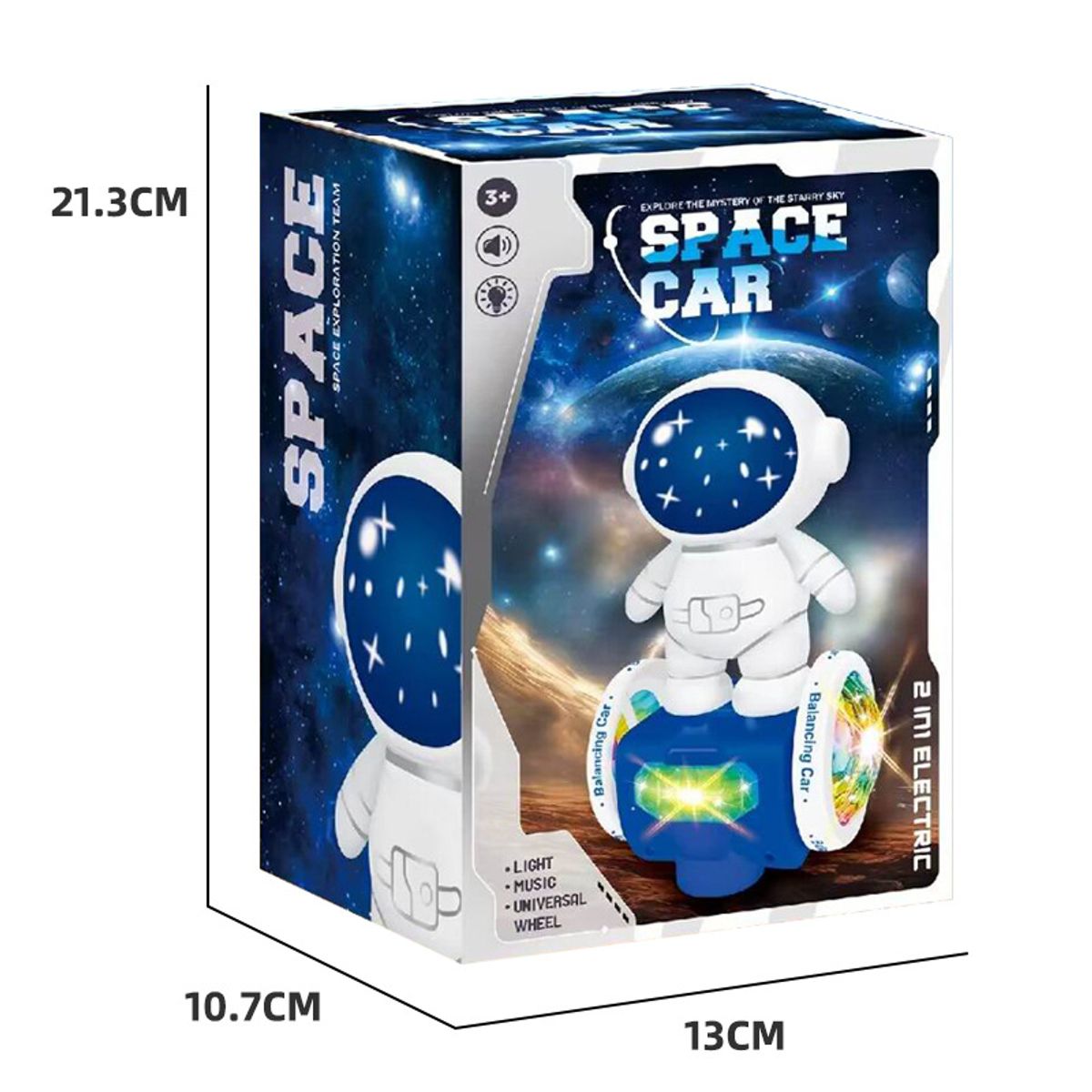 DANWEILE - Figura de Anime para niños patinete de equilibrio de astronauta