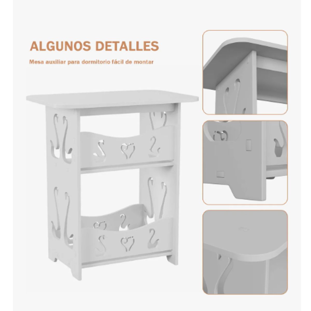 GENERICO - Estante De Baño Lavanderia Organizador Blanco