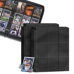 DEKANO - Carpeta Página de reemplazo De dos caras Tcg 1800 Bolsillos Mitos Magic Pokémon Yugioh