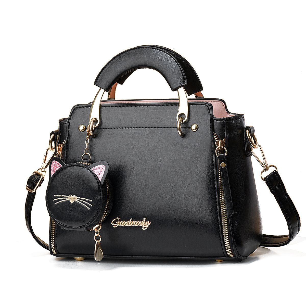 DANWEILE - Bolsos De Moda Para Mujer Bolsos Carteras-Negro