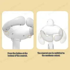 VERCI - Soporte De Bañera Plegable Para Bebé Con Taburete