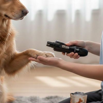 Imagen 2 del producto Cortador o lima de uñas eléctrica para mascotas