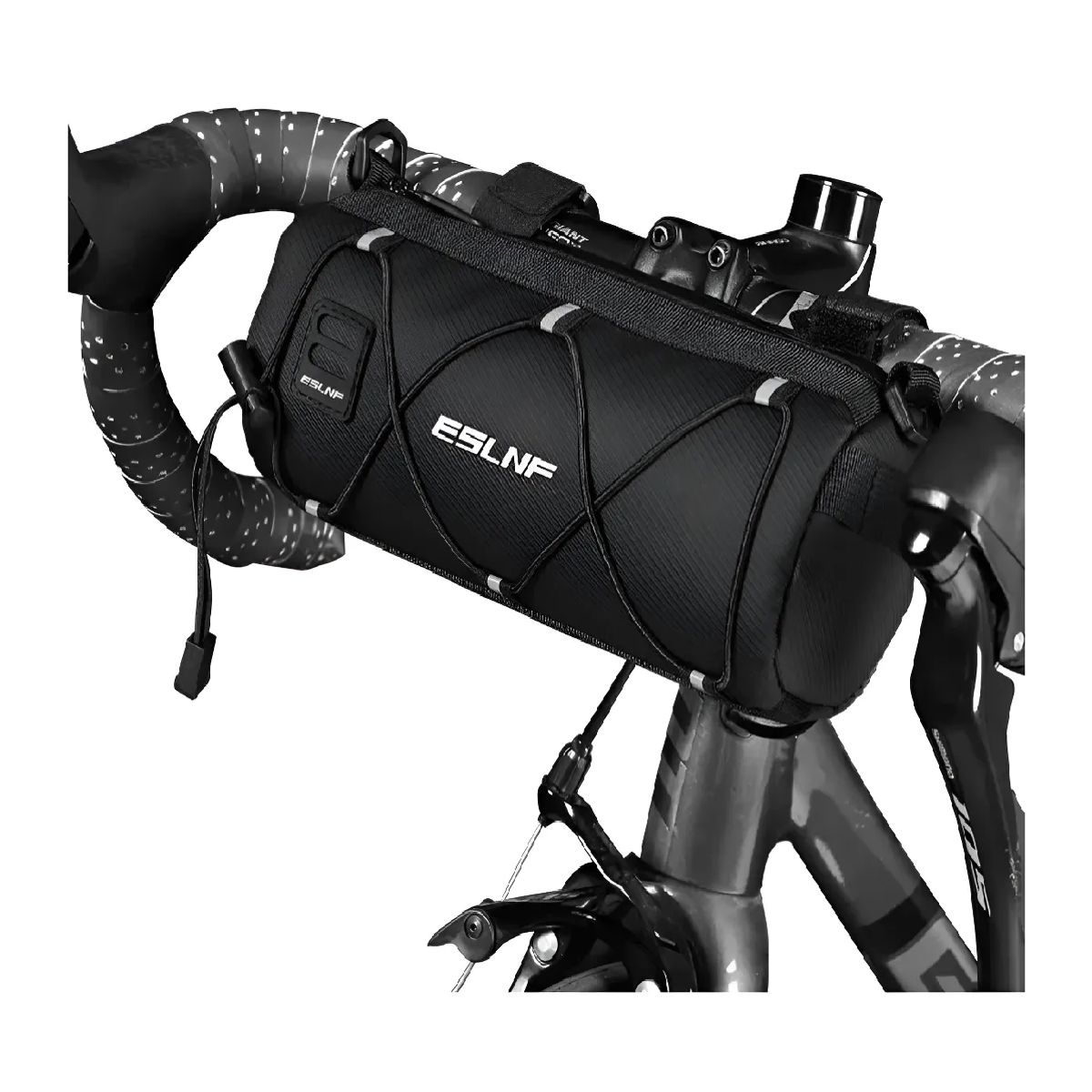 GENERICO - Bolso Delantero Bicicleta Manillar Impermeable Portátil negro