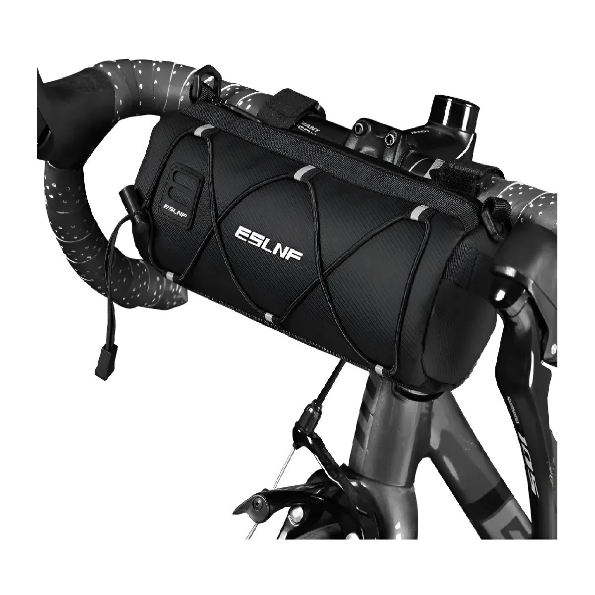 GENERICO - Bolso Delantero Bicicleta Manillar Impermeable Portátil negro