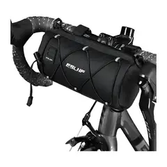 GENERICO - Bolso Delantero Bicicleta Manillar Impermeable Portátil negro