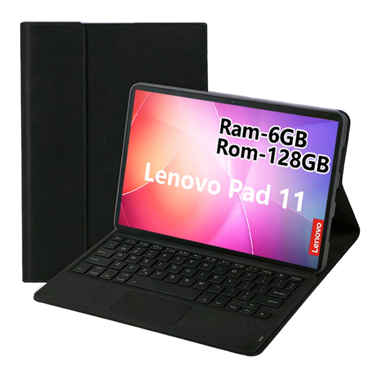 LENOVO - Tablet Lenovo Pad 11 2025 6GB+128GB WiFi y Teclado & Estuche-Negro