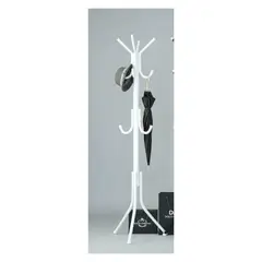 GENERICO - Colgador Perchero Tipo Adorno para Ropa y Sombreros Color Blanco